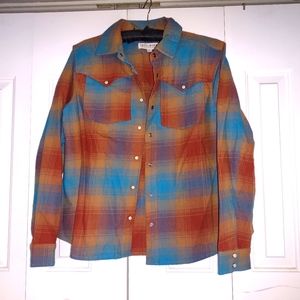 Idyllwind plaid work shirt